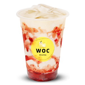 Strawberry Earl Latte